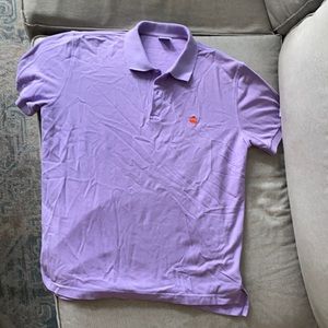 Purple brooks brothers polo